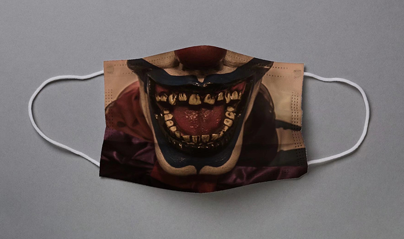 Maschera modello bocca stampata digitalmente